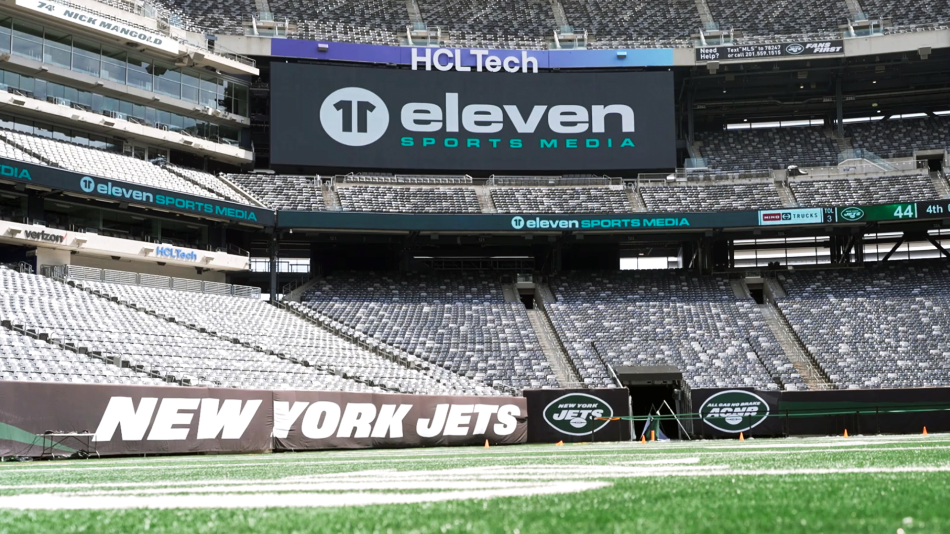 NEW YORK JETS AND ELEVEN SPORTS MEDIA PARTNERSHIP STRENGTHENS TIES WITH   SMALL BUSINESS COMMUNITY