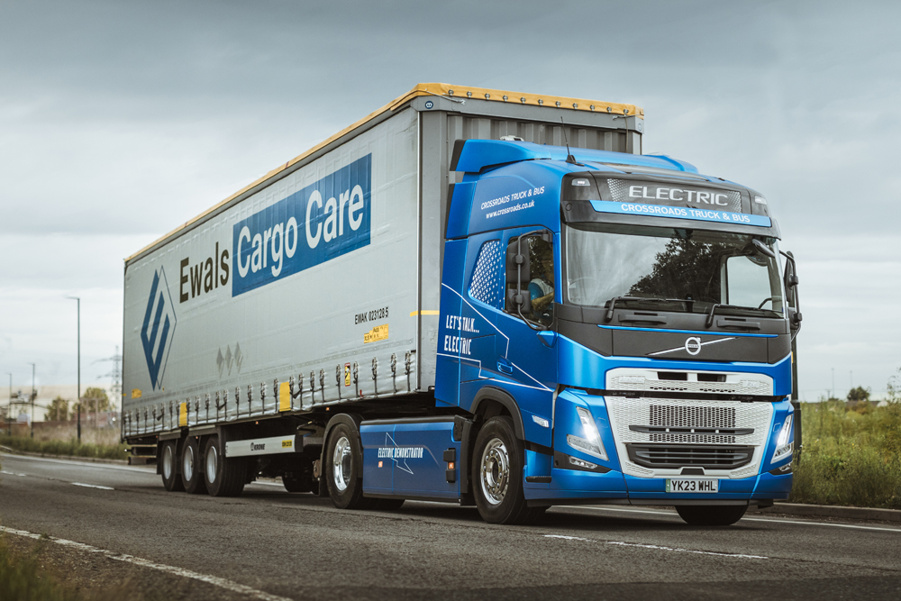Multimodal Logistics Provider, Ewals Cargo Care, Begins Trial of Volvo Electric Truck as Another Step on Path to Decarbonisation & Sustainable Logistics