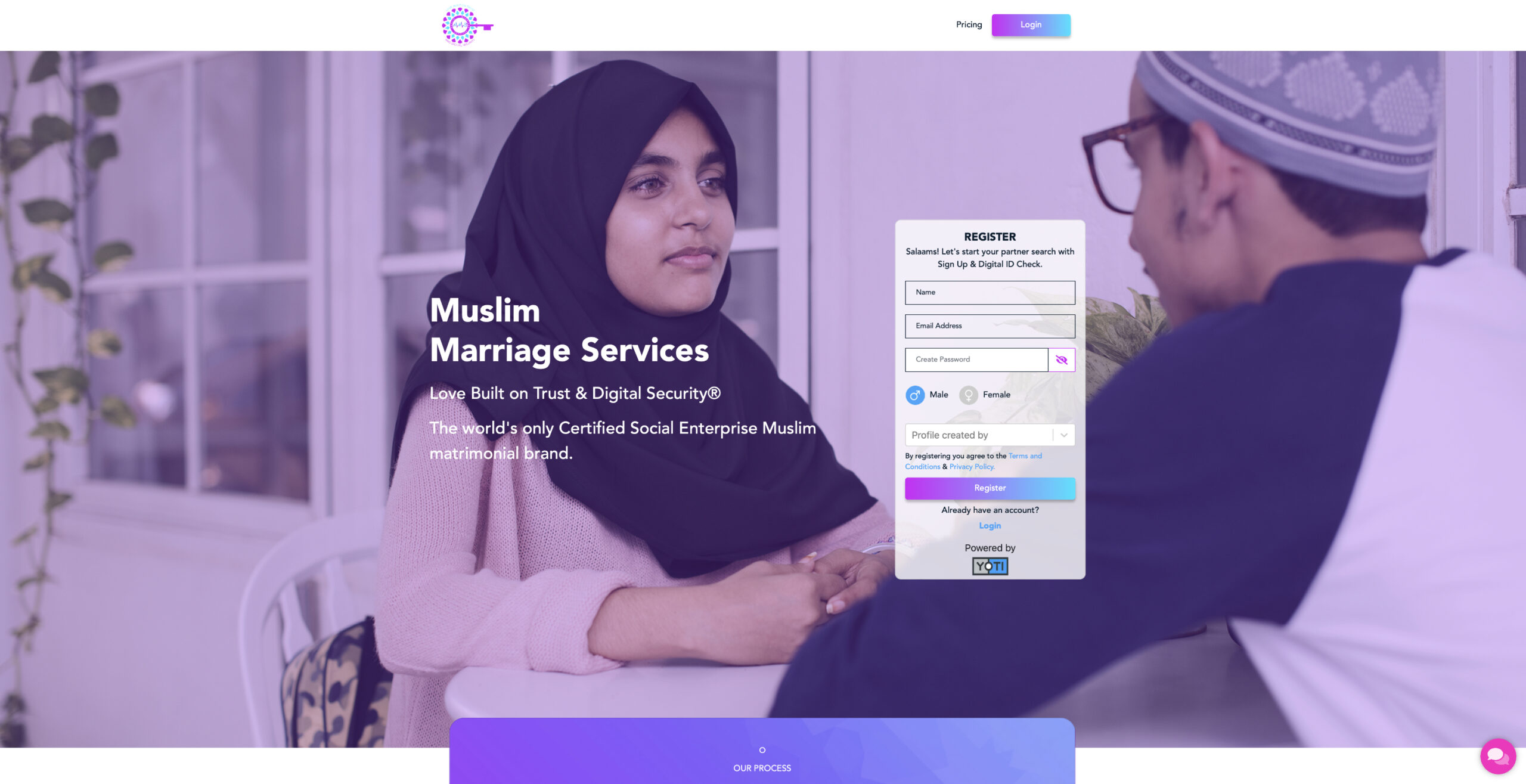 Airport Tech – A Solution for the Muslim Marriage Crisis?