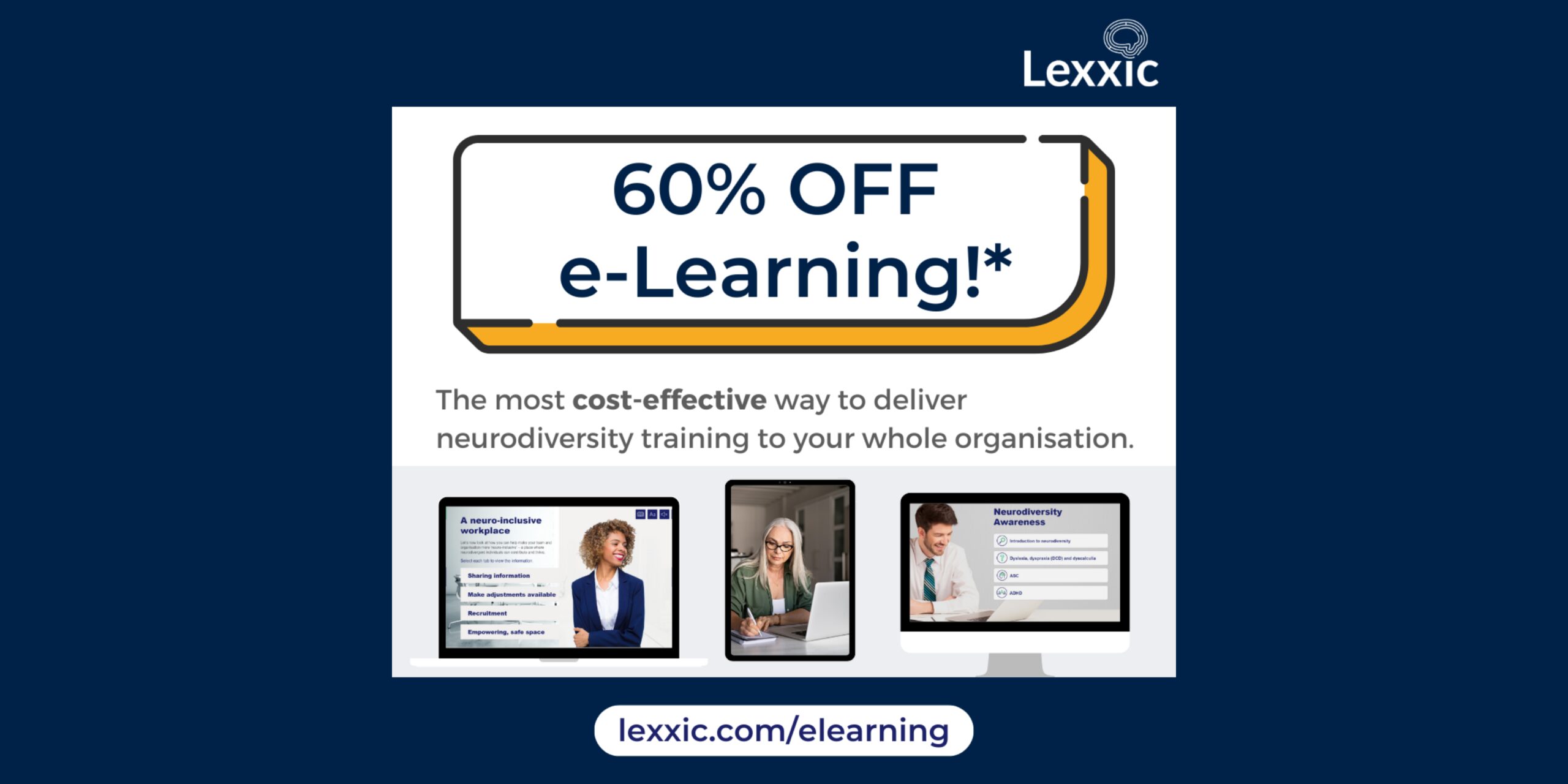 Get 60% off Lexxic e-Learning Modules Throughout December 2023!