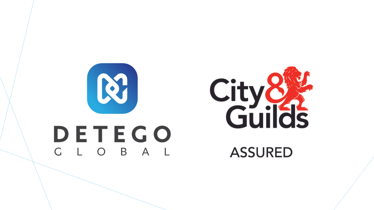 Detego Global Achieves City & Guilds Assured Certification for the Detego Ultimate Training Programme