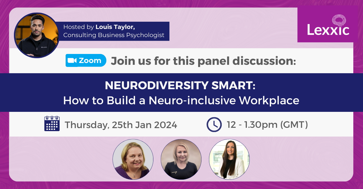Lexxic Hosts a New Panel Discussion on Building Neuro-inclusive Workplaces