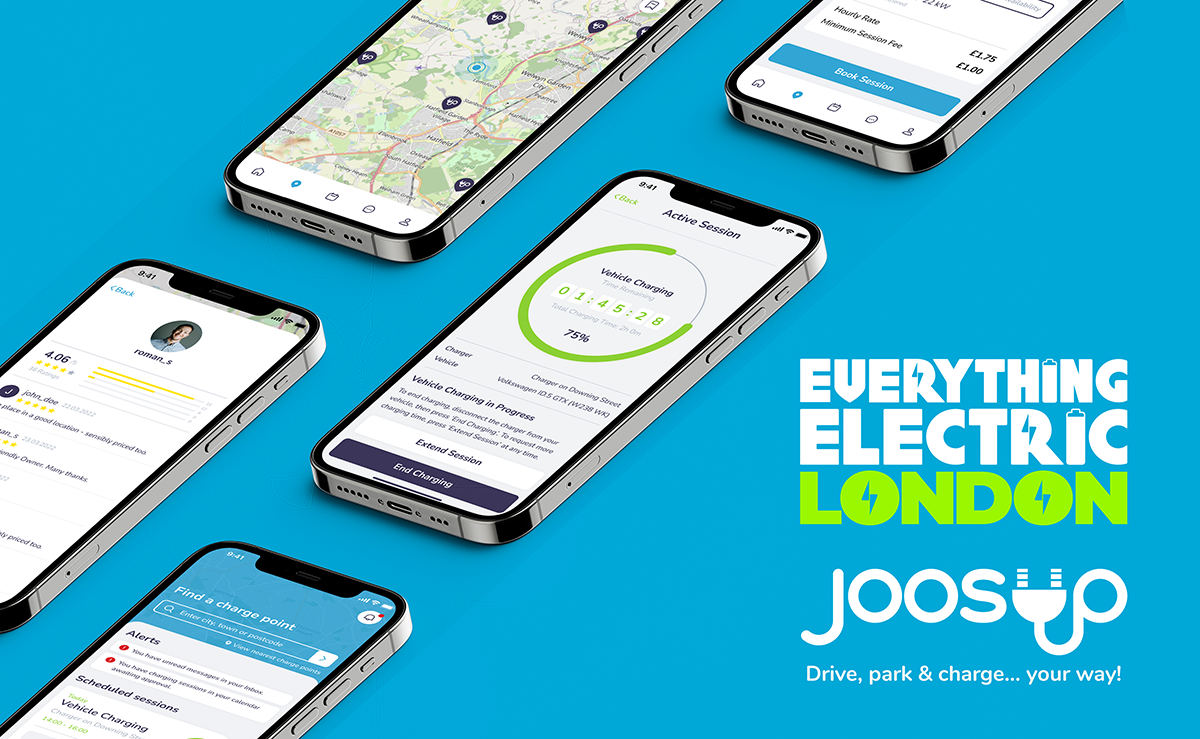 EV charger sharing start-up Joosup supports the UK’s first Everything Electric Show