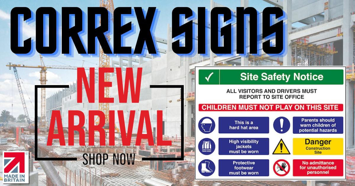 Enhance Your Site’s Safety with New Correx Signs from SafetySigns4Less