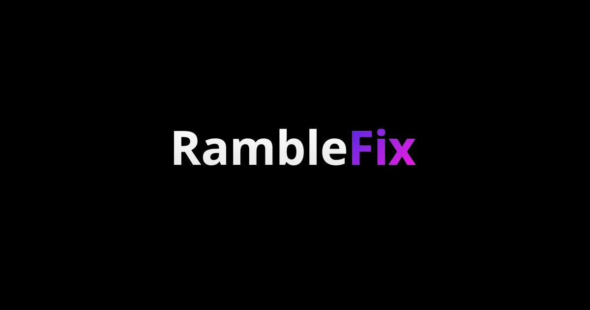 RambleFix: Unilad Co-Founder’s Next Big Thing Makes Talking the New Typing