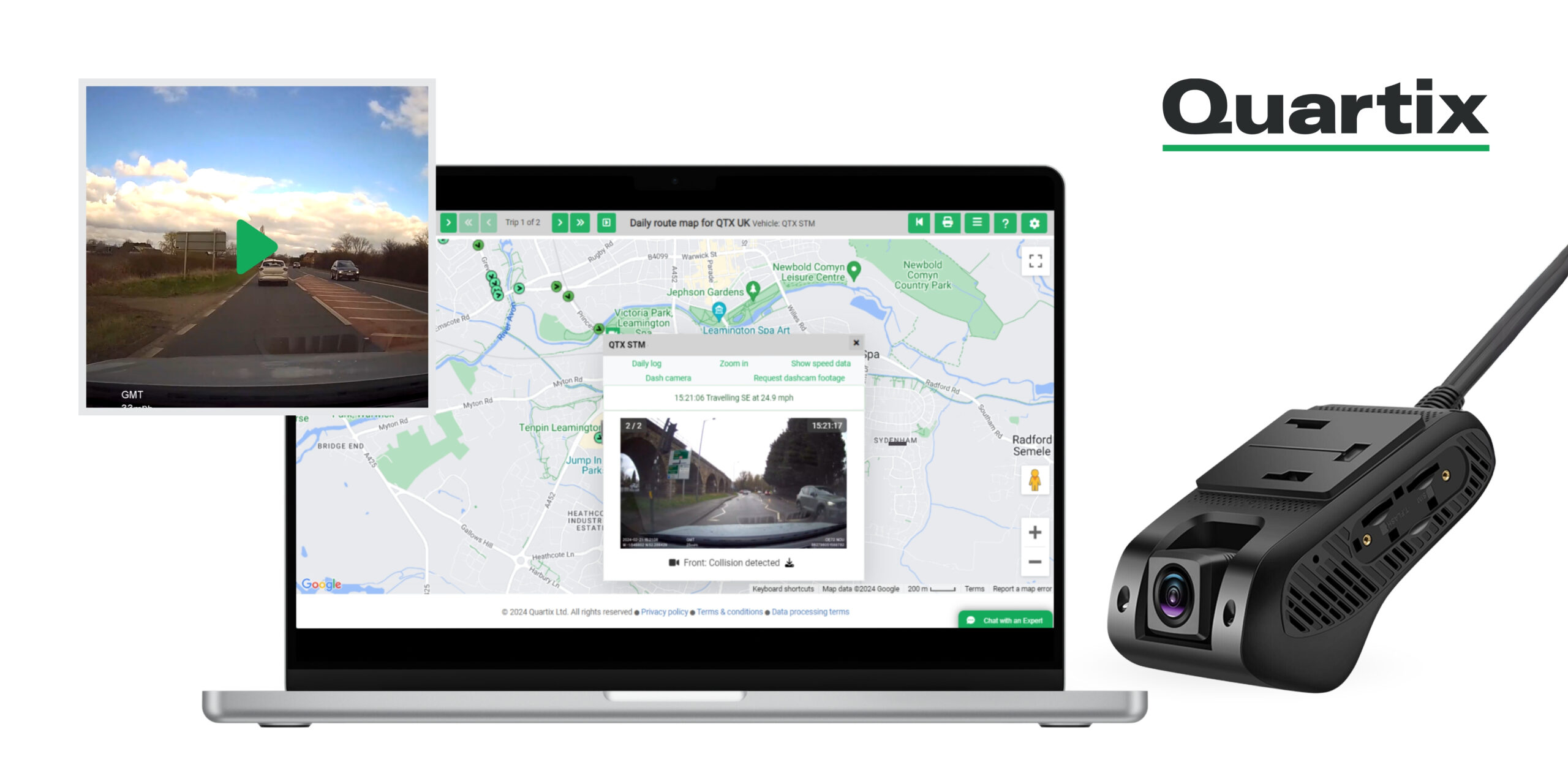 Quartix adds new affordable dashcam solution to its fast-growing telematics business