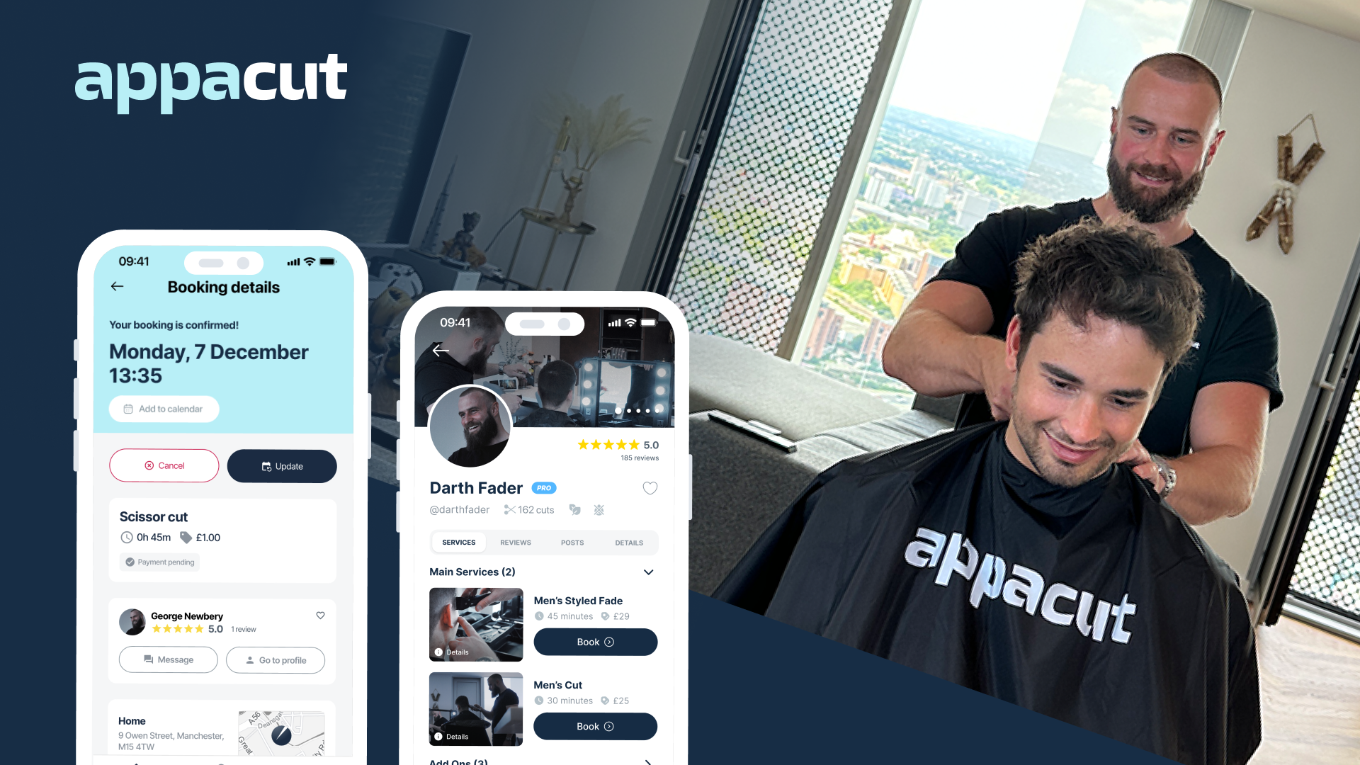 Mobile Barber App Overtakes UK’s Largest High-Street Chain in Barbers