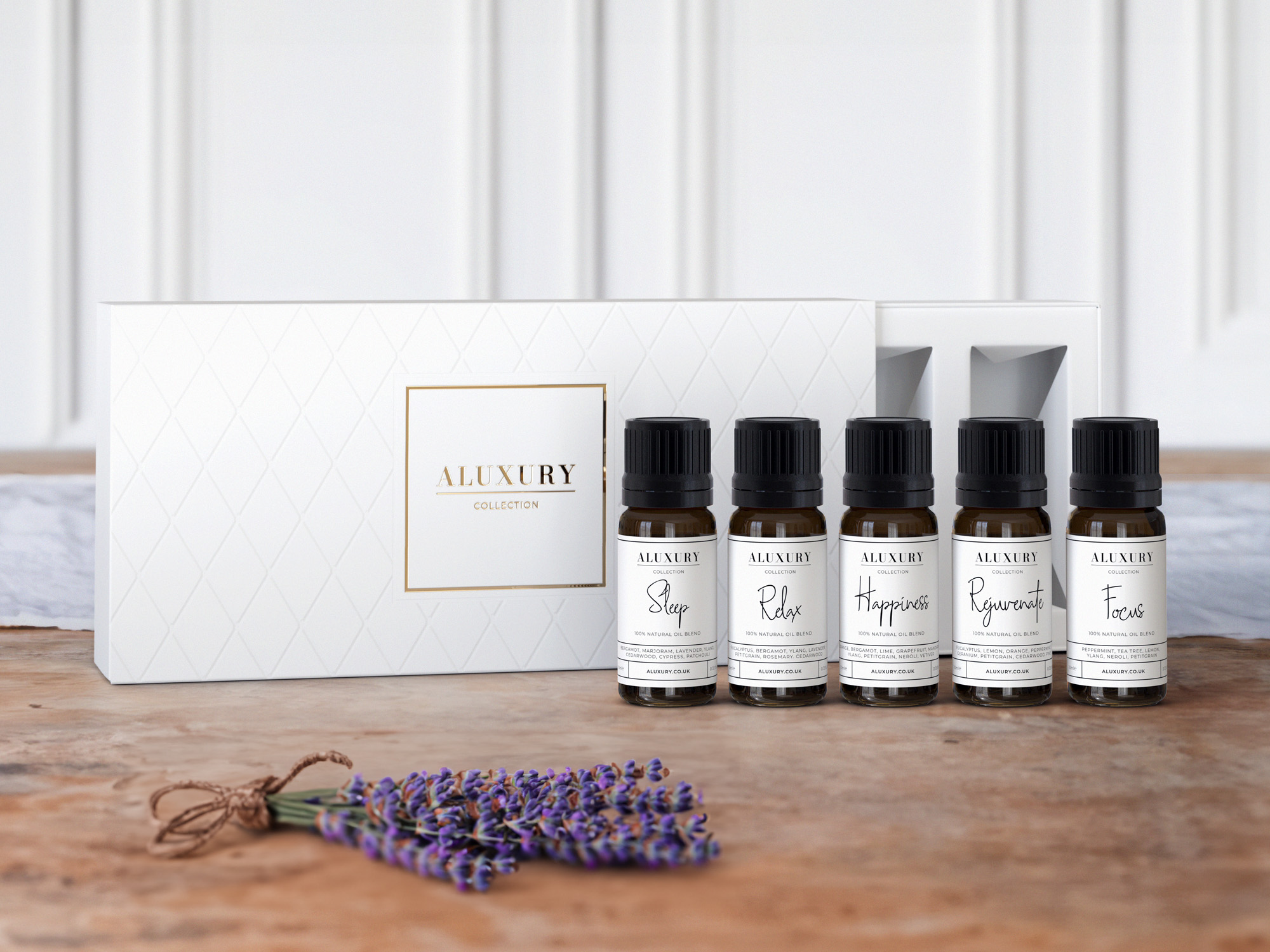 Aluxury® Unveils 100% Natural Luxurious Essential Oil Blends for Wellness