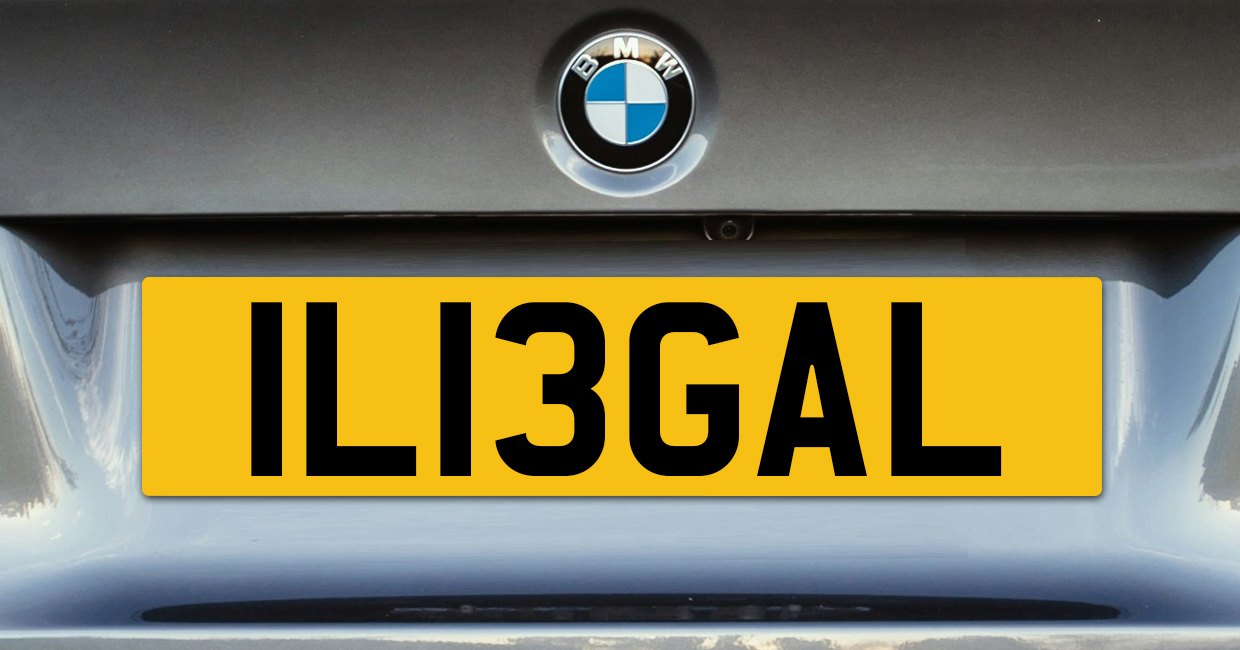 Crackdown on little-known number plate rule as crimes rise by up to 318%