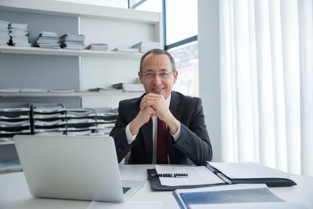 PR Fire's Legal Press Release Distribution Service - A person working on a computer