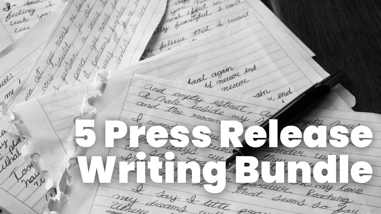 5 PR Writing Bundle