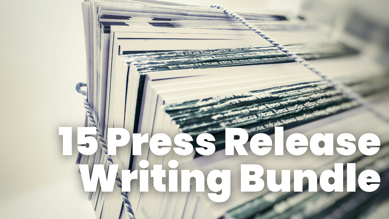 15 PR Writing Bundle