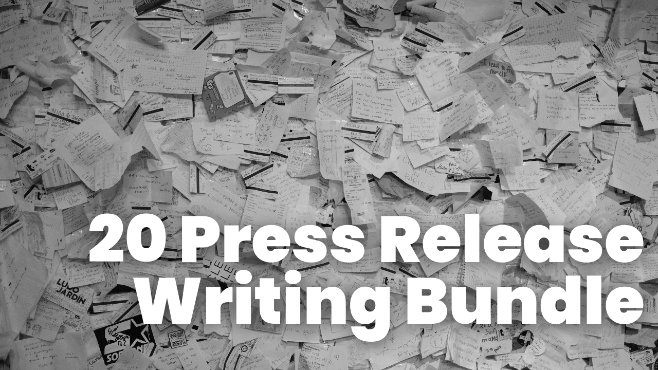 20 PR Writing Bundle